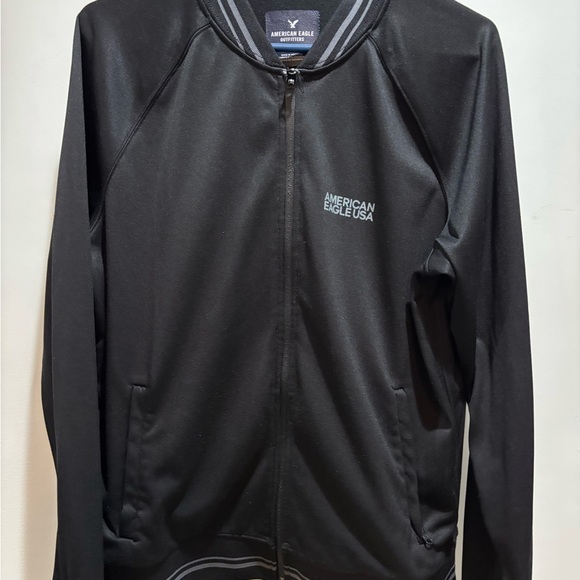 American Eagle Outfitters Other - American Eagle Black Zip-Up Jacket Y2K